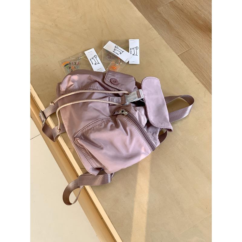 

Новый маленький рюкзак на шнурке, трендовый рюкзак для колледжа, универсальная нейлоновая сумка для занятий