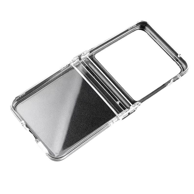 Anwendbare MOTO Razr40ultra Handyhülle faltbarer Bildschirm Hartschalenkoffer Motorola razr50 transparente Schutzhülle