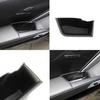 Matte Black Inner Door Armrest Storage Box Trim For  Chevrolet Corvette C7 2014+