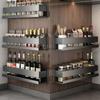 Wall Mounted Kitchen Storage Rack Moisture Resistant Wall Rack Spice Rack  Shower Wall