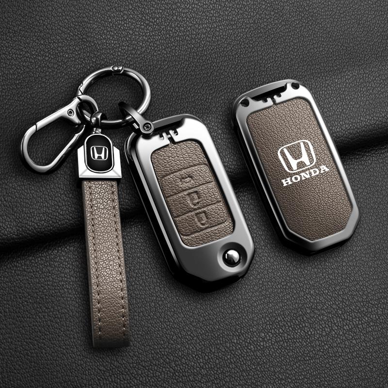 Car Smart Remote Key Fob Case Cover For Honda Civic Accord City Odyssey CR-V XR-V HR-V Vezel Jade Jazz Crider Auto Accessories