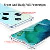 For OPPO Find X9 Ultra Case Air Protection Silicone Clear Transparent Shockproof Housing for OPPO Find X9 Ultra Phone Casing