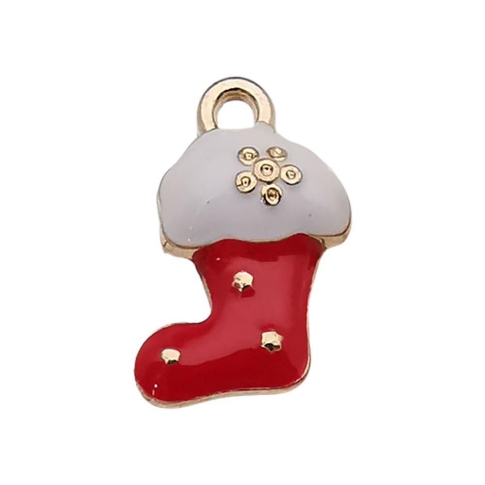 140 Kinds Of Christmas Drips Santa Claus Snowman Snowflake Deer Earrings Bracelet Pendant Diy Jewelry Accessories