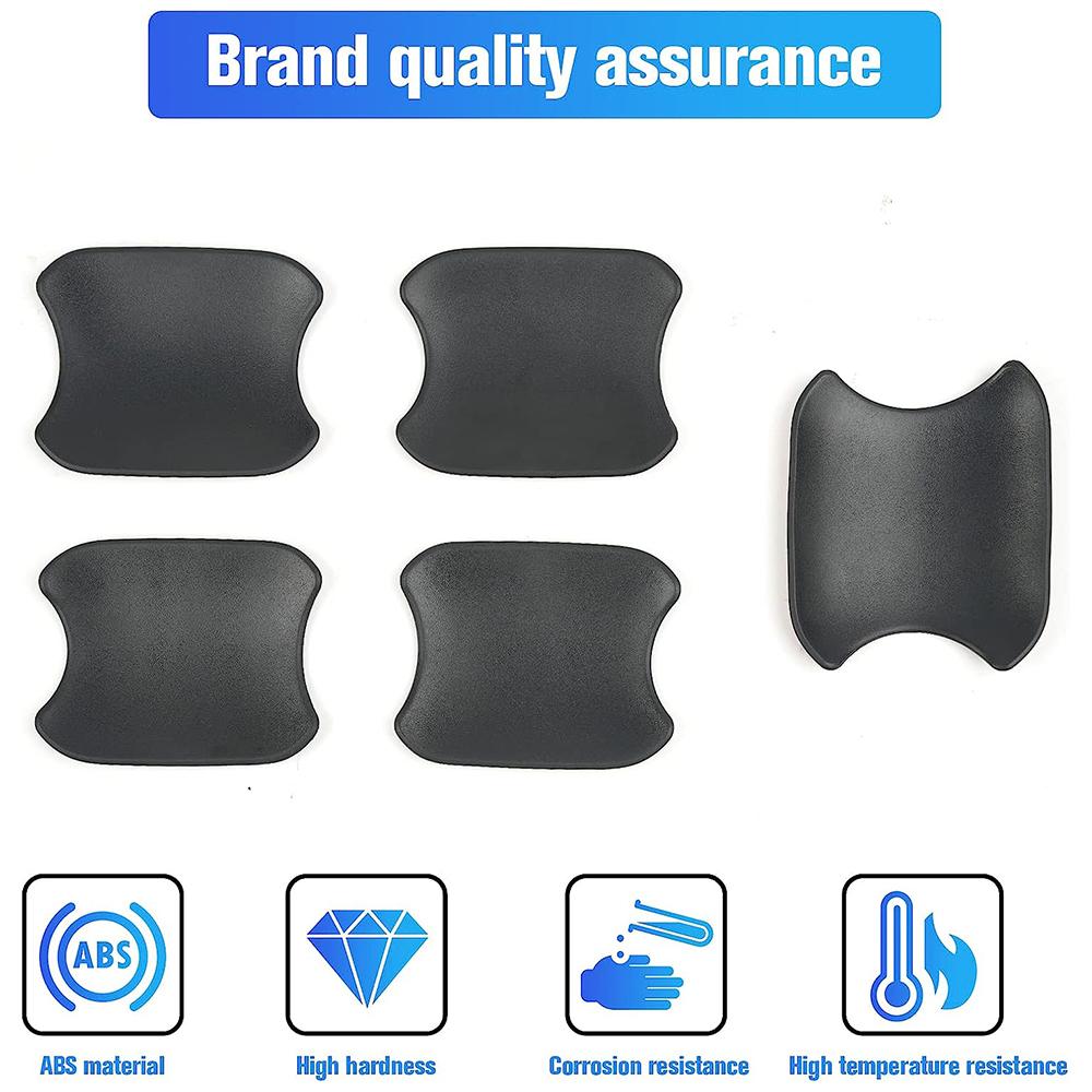 5 шт. боковая дверная ручка чаши панель крышка отделка для Ford Bronco 2021 2024 2024+ 4Doors автомобильные аксессуары дверная ручка чаша крышка