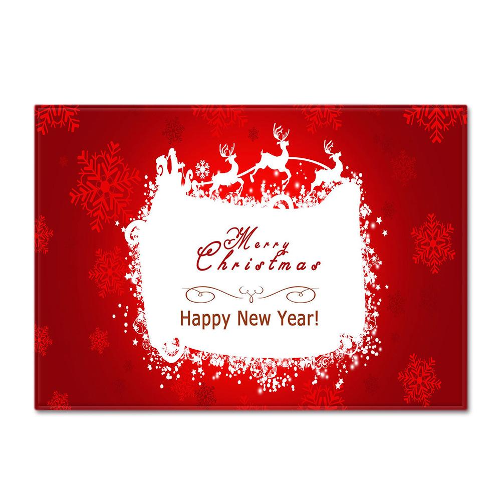 Christmas Living Room Floor Mat Bedroom Dining Room Carpet Carpet Doormat