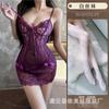 Man Want Sexy Lingerie Pajamas Women's Suit Sexy Transparent Lace Uniform Seduction Cosplay See-through Outfit 9235