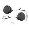 2 Piece Fuel and Oil Cap Set for 130 135 435 440 445 450 455 460 Chainsaw