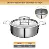 ZISIZ 304 Stainless Steel Hot Pot