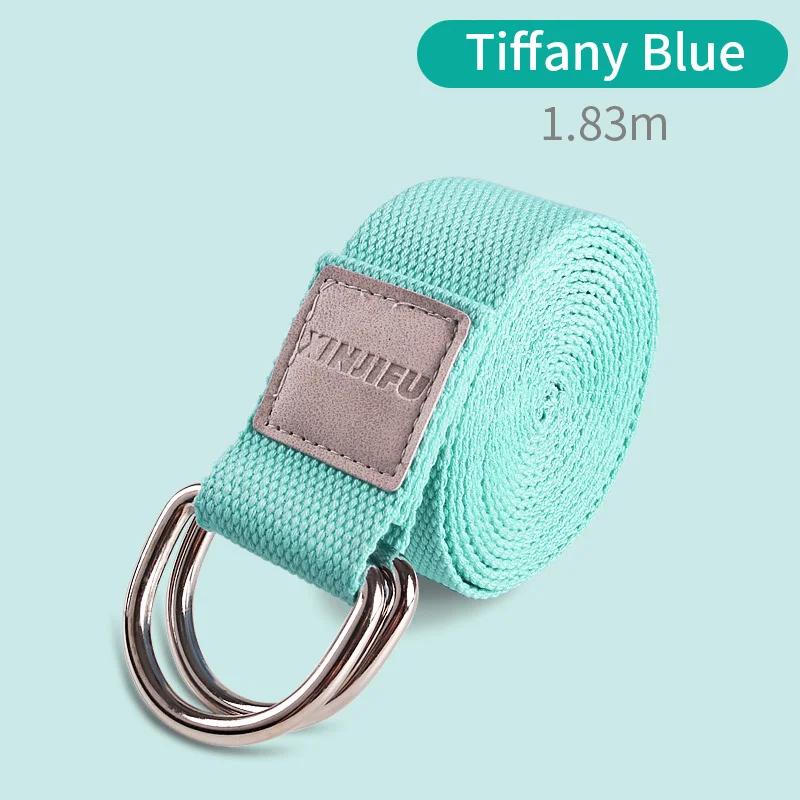 

Ремень для йоги Эластичные ленты для йоги с регулируемой пряжкой D-Ring для ежедневной растяжки, йоги, пилатеса, физиотерапии, фитнеса