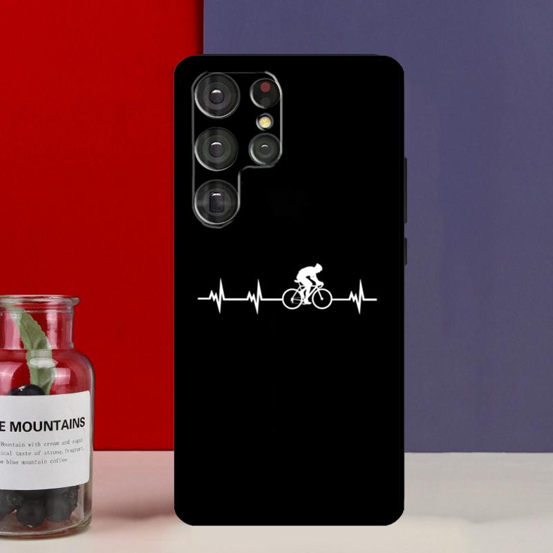 Mountain Bike Cycling Gym Funda Case For Samsung Galaxy S25 Ultra S9 S10 S20 S21 S22 Plus S23 FE S24 Ultra Phone Cover