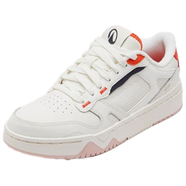 

DECATHLON CJ80 Lightweight and Comfortable Trendy Street Casual Non-slip Breathable Low-Top Board Shoes Women s White Orange 40