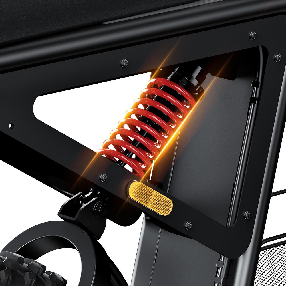 Patinete Eléctrico iScooter DX5 Max, Batería de 52V 20AH, Frenos de Disco Hidráulicos Dobles y Pantalla a Color NFC