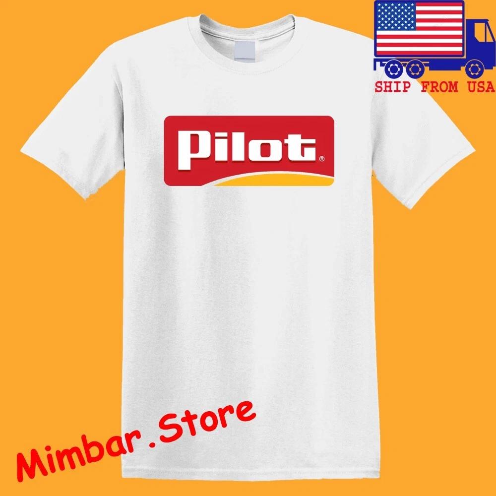 Pilot Gas Station Men s White Size S-5XL XL