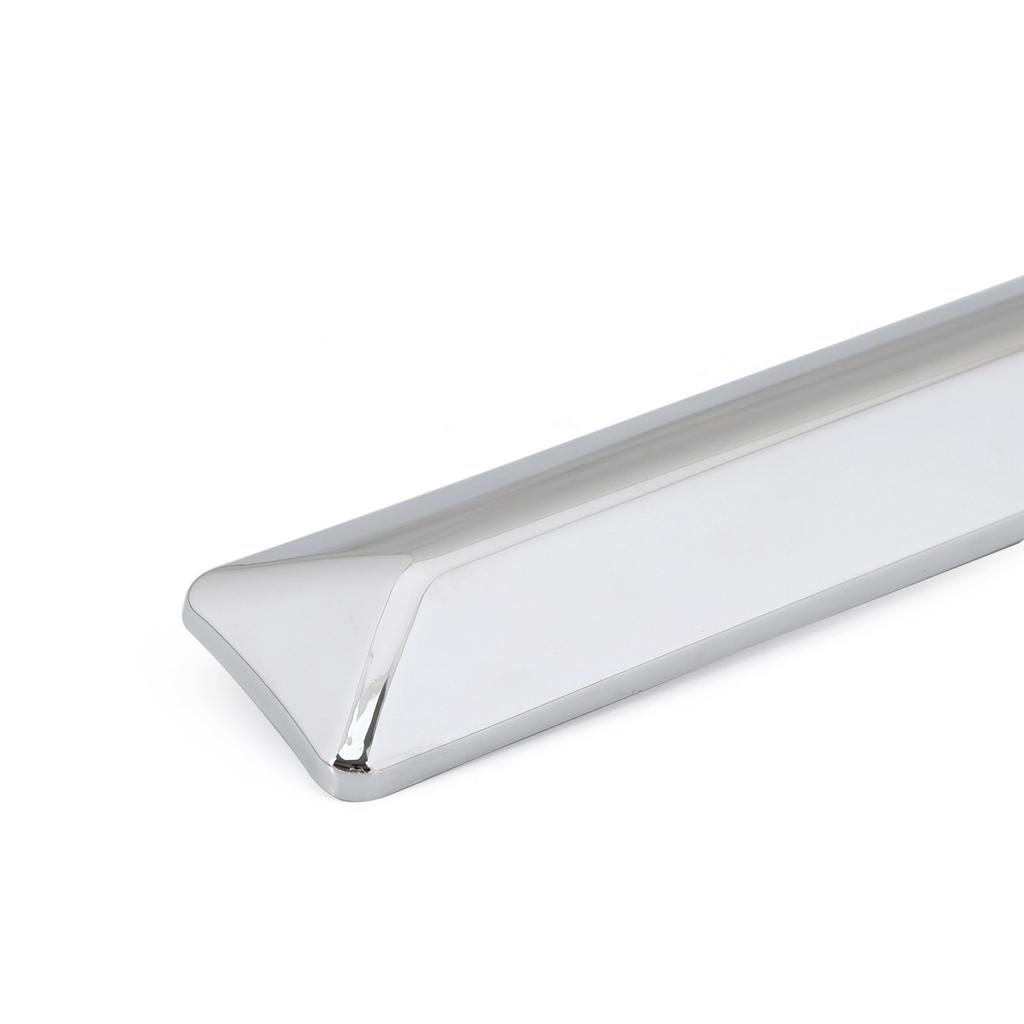 Paar Chrom Frontstoßstange Oberer Grill Zierleiste Für Fiat 500 2007-2015