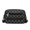 Borse a spalla in pelle PU da uomo  Borse a tracolla business di lusso  Moda uomo  Stoccaggio da viaggio  Pochette porta telefono  Qualità superiore
