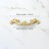 Solid Brass Cabinet Pulls Antique Bronze Finish Drawer Knobs Durable Wardrobe Handles  Bedroom Use