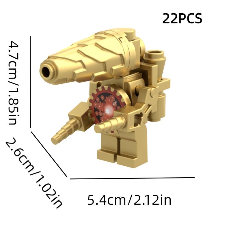 Skibidi Toilet Toy Abs Plastic Building Blocks For Kids 669d Super Tv Man