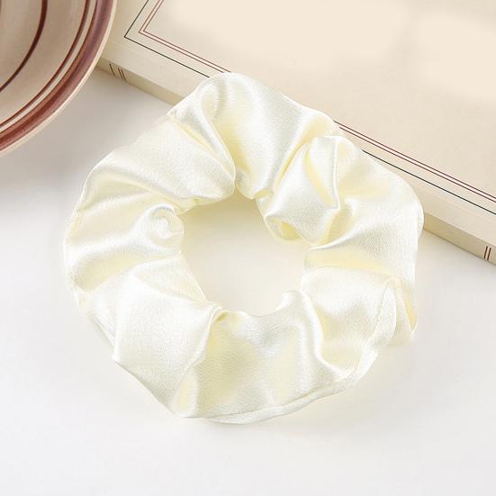 Hair Tie Adjustable Fit High Elasticity Smooth Satin Hair Band Soft Non-Irritating Scalp Hair Holder Daily Party Outing Hair Accessory