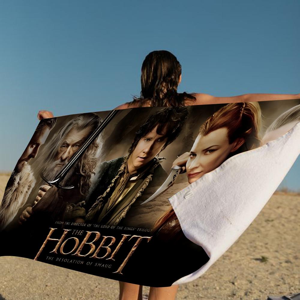 The L-Lord Of The R-Rings Movie Big Microfiber Beach Towels Quick Towel Sand Beach Towels Pool Towel For Travel Swim Pool Yoga