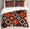 The Ancient Aztec Calendar Print Bedding Set Mayan Culture Duvet Cover Set With Pillowcases Polyester Quilt Cover Queen Bed Set