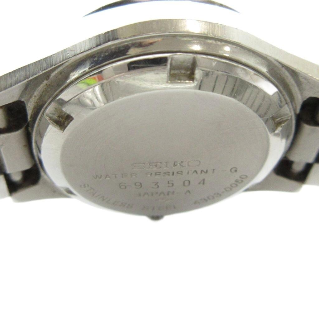 SEIKO Quartz Watch with Silver Color 4303-0050 Calendar, Logo, GY11/ MQ Women's