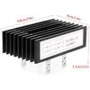 1pc 100a Amp 1600v Bridge Rectifier, Black Voltage 2-Phase Diode Bridge High Power Rectifier for Power Supply