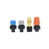 1/4 Inch Nozzle Dripper Sprayer Misting Atomizing Sprinkler With Hose Tee Barb Thread Connector For Garden Irrigation System