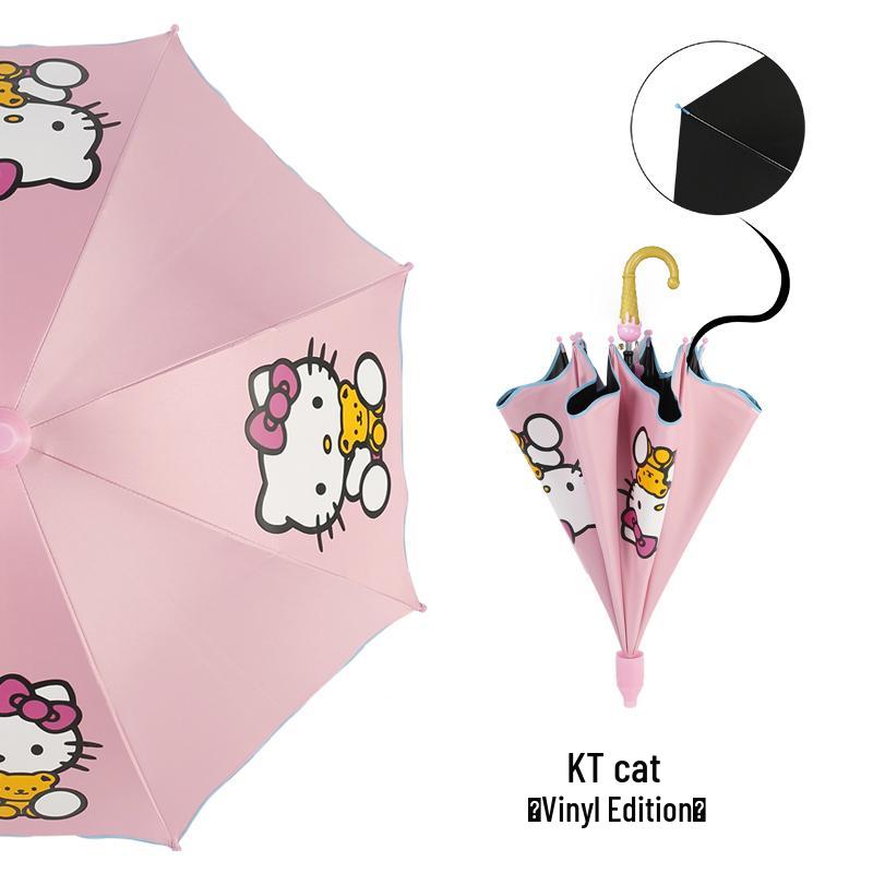 Automatic Cute Children's Umbrella for Students: Girls, Boys, and Kindergarten Kids