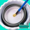 Large Capacity Foldable Silicone Water Bucket for Brush Washing - Durable and Portable