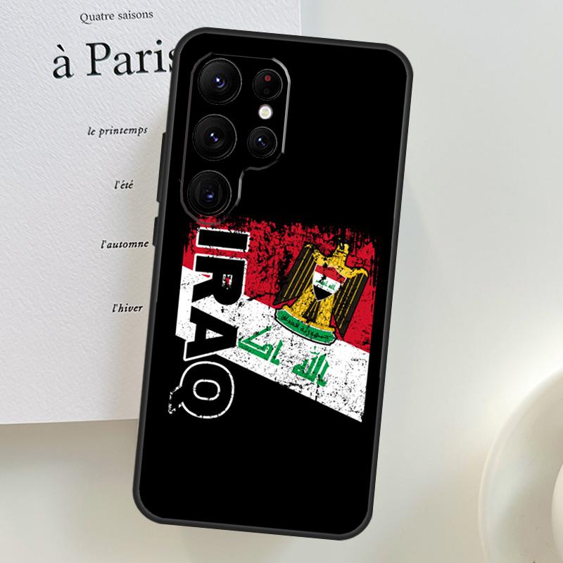 Iraqi Iraq Flag Case For Samsung Galaxy S26 Ultra S25 S24 S23 S21 S22 Ultra S10 S20 Plus S25 FE Phone Cover