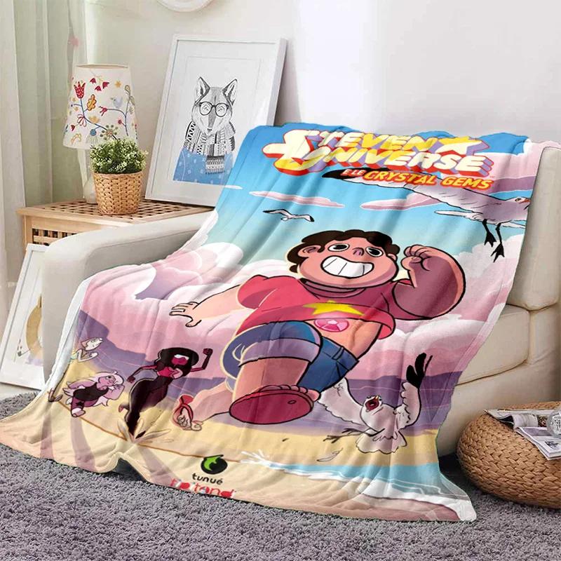 

Soft Warm Anime Curly Hair Steven Universe Living Room Sofa Cover Carpet for Beds Decoration and Picnic Blanket for Kids 75x90cm