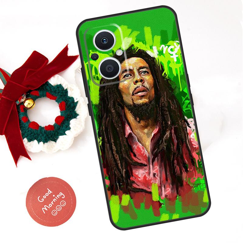 Reggae Bob Marley Funda For OPPO Reno 14F 14 13 12 11 10 Pro 11F 12F 13F 7 8 Lite OPPO Find X8 X5 X9 Pro Case