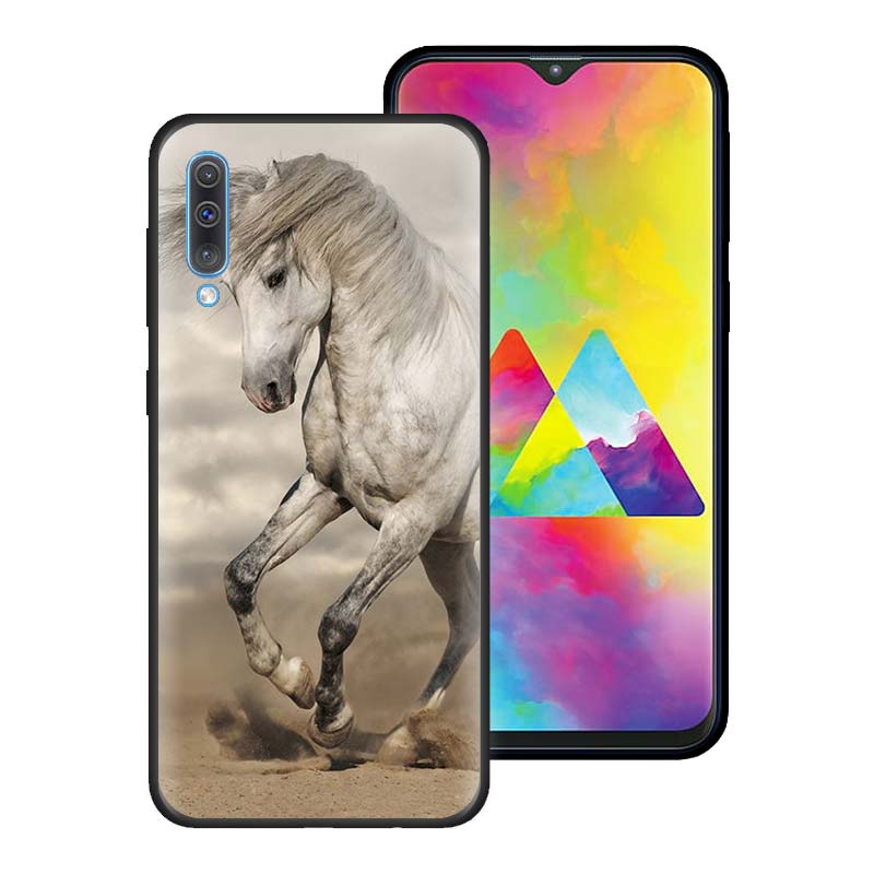 Running Horse Capas pro Samsung Galaxy A51 A71 A72 M30s A21 A21s A31 A41 Pouzdro na telefon M31s M51 A21 A12 A02s