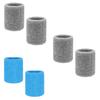 1-3pairs Set Breathable Cotton Wrist Sweatbands Sweat Absorbent Wristbands for Tennis Football Basketball Running Gym