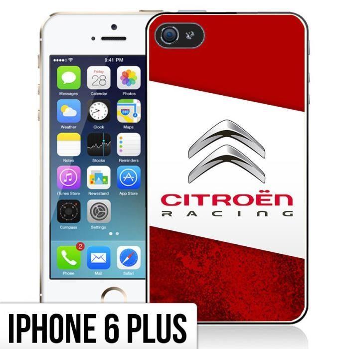 Coque iPhone 6 Plus- 6S Plus Citroen Racing - Logo