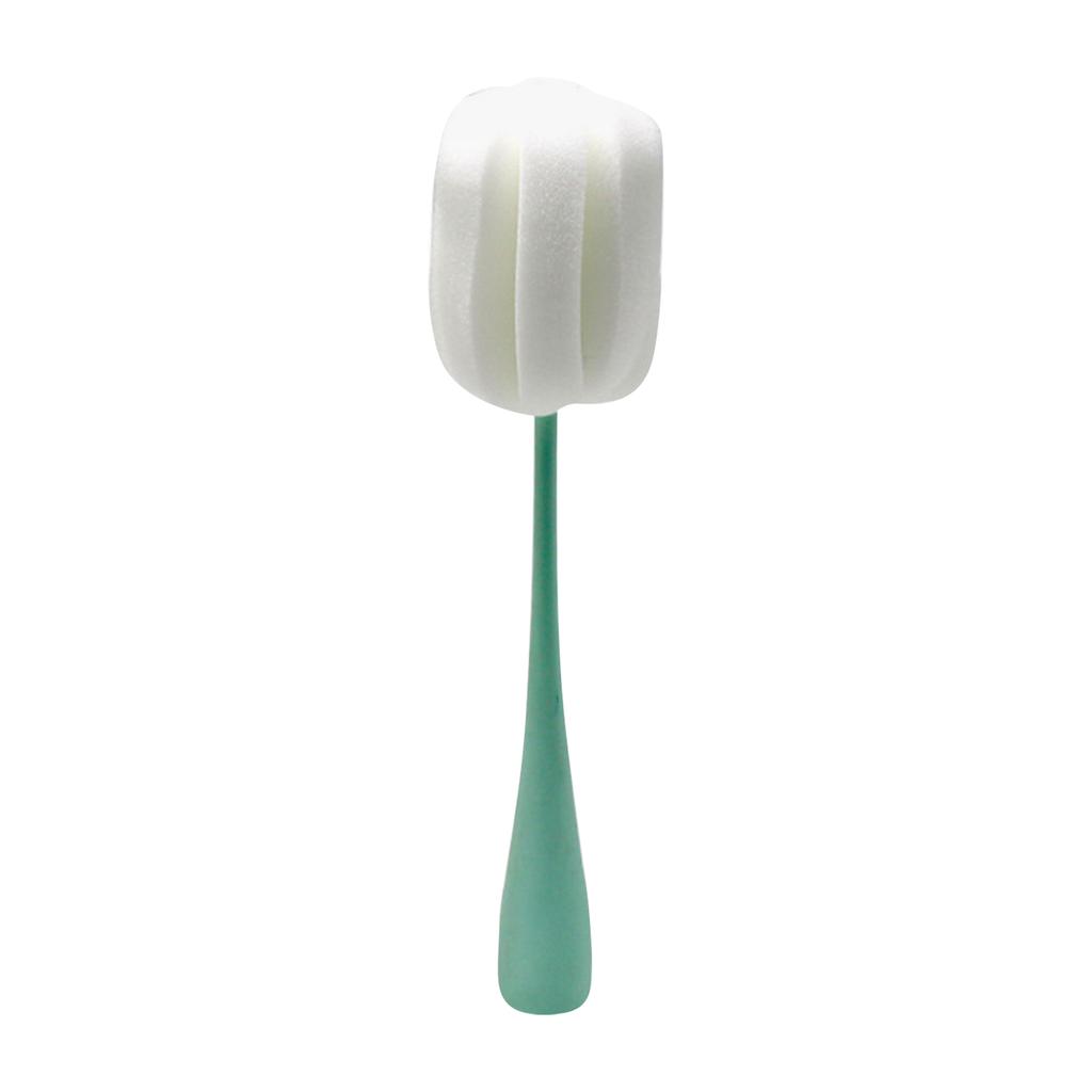 Bottle Brush Sponge Cup Brush Detachable Brush Long Handle Water Bottle Cleaner Brush For Baby Bottles Vacuum Cup
