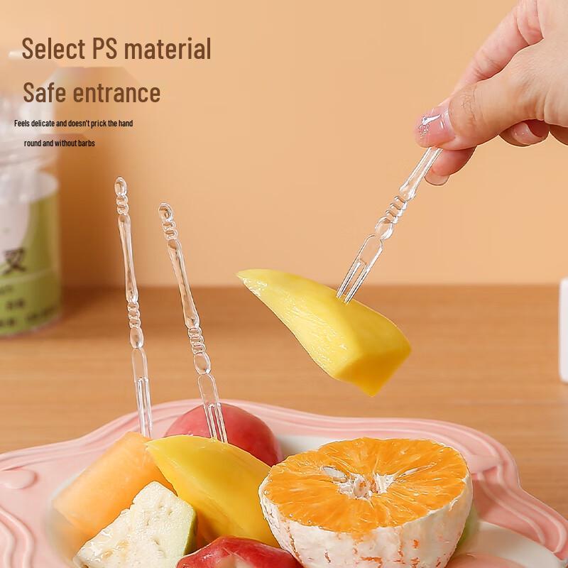 Individually Wrapped Disposable Fruit Forks