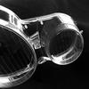 Fits 99-05 Mercedes-Benz E-Class W210 Headlight Lens Cover: Transparent PC Mask Crystal Face.