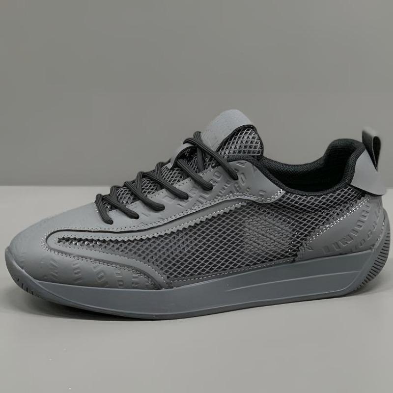 

Мужская обувь с полым верхом новая повседневная удобная повседневная легкая сетчатая дышащая обувь для скейтборда повседневная обувь спортивная обувь мужская 44 серый