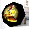 Super Mario Bros.  Yoshi & Mario T Shirt Umbrella, Portable 3 Fold Compact Umbrella for Men & Women,S35
