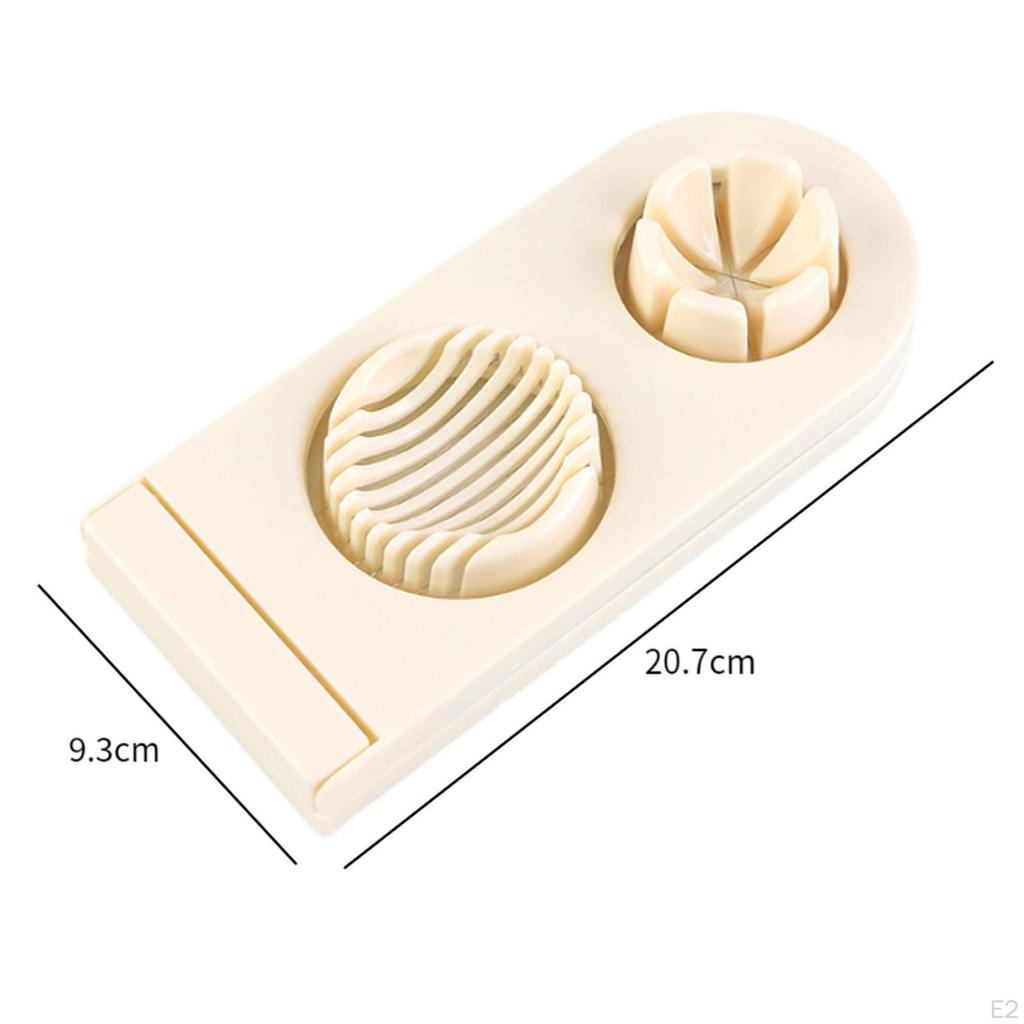 Efficient Stainless Steel Egg Slicer And Cutter Combo for Quick Meal Prep