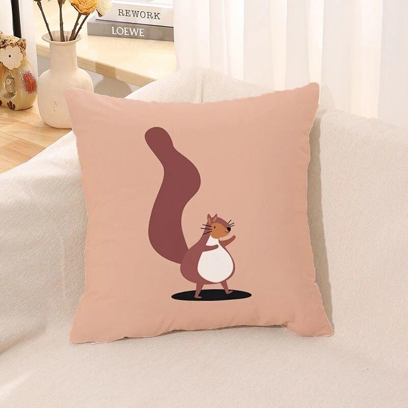 Sleeping Pillow Animal Cushion Cover Car Office Gift   Sofa   Decorative