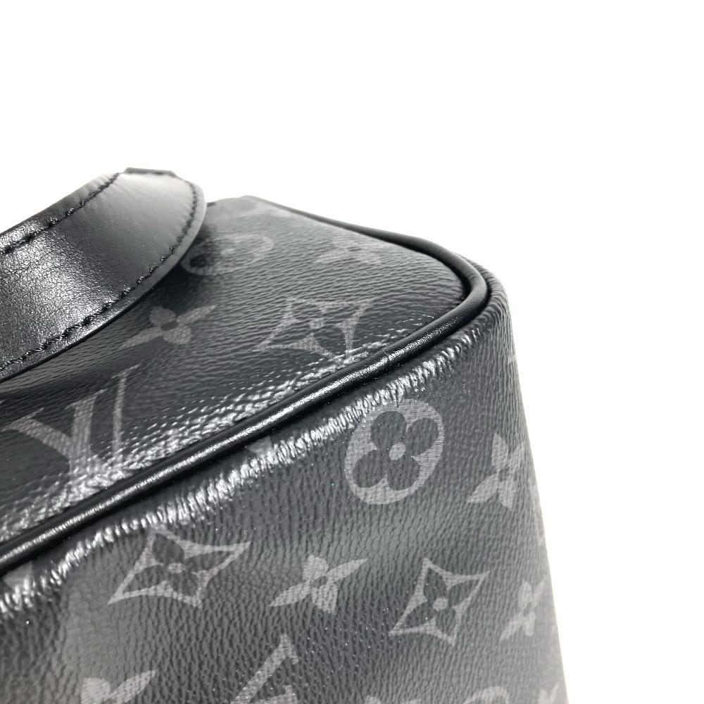 Louis Vuitton M46354 MonogramEclipse Dopp-kit Clutch Pouch Hand Bag Black Unused