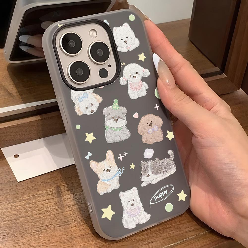 Malovaný kryt na telefon pro iPhone 15 11 13 14 pro 15 16 Pro Max 12 13 16 Pro Roztomilý Módní Vtipný Kryt na telefon se šňůrkou Nejnovější Doporučení Top prodeje