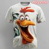 Tiger Bird Mouse Pattern T Shirt For Men Funny Animal 3D Printed Short Sleeve Tees Summer Street Loose Tops Round Neck T-Shirts
