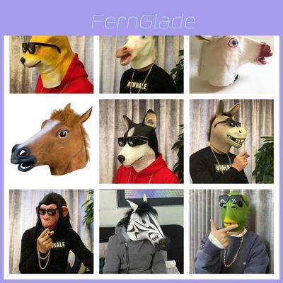 Horse Head Mask Halloween Cosplay Costume Accessory For Adults Scary And Realistic