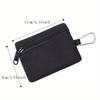 Outdoor Tactical Mini Coin Purse Key Bag Military Fan Outdoor Zipper Bag Sports Waist Bag Storage Accessory Bag One Pack