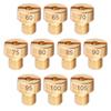Main Jet Jetsetmoto 10 Size Set, Mikuni Round/Large [8x9] Main Jet Set #60#65#70#75#80#85#90#95#100#105 Oversized