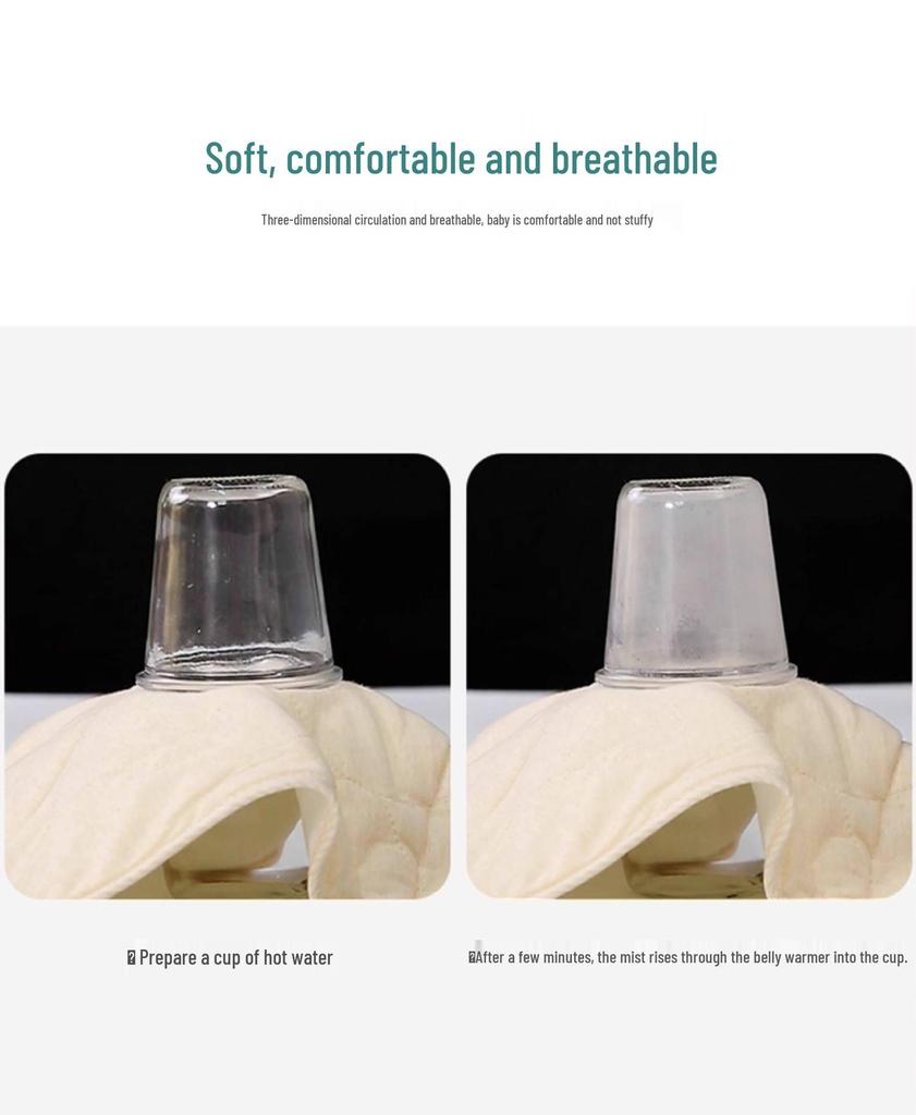 רצועת בטן מותניים גבוהים לפעוטות: מגן בטן לתינוק להגנה מפני קור בטבור.