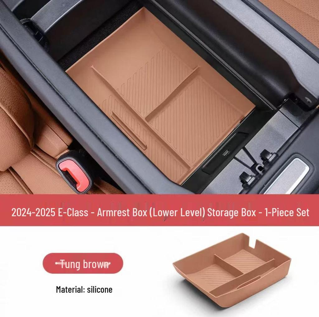 Mercedes-Benz E-Klasse/C-Klasse/GLE/GLC260LAB Armlehnen-Aufbewahrungs-Organizer für die Auto-Innenraum-Modifikation